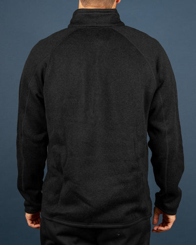 Patagonia - M's Better Sweater 1/4 Zip - Black Crewneck Patagonia   