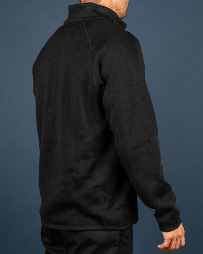 Patagonia - M's Better Sweater 1/4 Zip - Black Crewneck Patagonia   